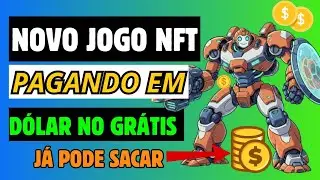NOVO JOGO ESTILO IDLE RUN pagando em D&Oacute;LAR (USDT) gr&aacute;tis | Free to play | Play to earn 