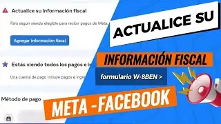 Como actualizar la  informaci&oacute;n fiscal en facebook facil y r&aacute;pido 