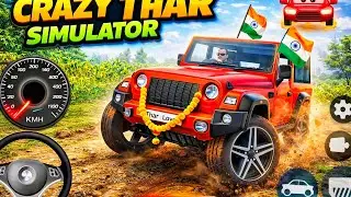 Modified Mahindra Thar Car Games: Indian Cars (Gadi Wala Game) 👿🔥- Car Game Android Gameplay 2026