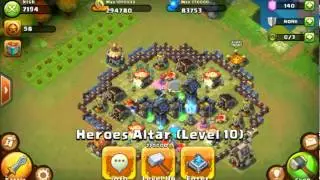 Castle Clash Tutorial - E02 - Power Leveling Heroes Guide