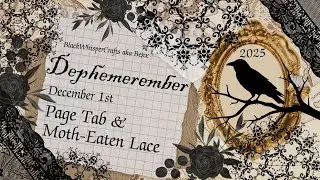 Закладка и изъеденное молью кружево #dephemerember 1 декабря @luiseheinzl и @49dragonflies