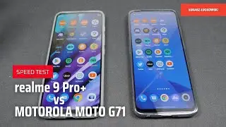 realem 9 Pro+  vs MOTOROLA Moto g71 5G SPEED TEST Dimensity 920 vs Snapdragon 695