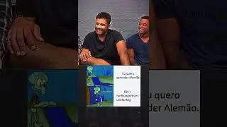 Como falar alem&atilde;o com Bruno correa 🤓😂 #felipeneto