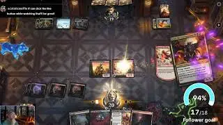 Magic the Gathering: Arena (Online), Black and Red Deck FTW.