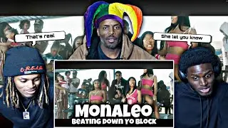 Monaleo - Beating Down Yo Block (Официальный музыкальный клип) РЕАКЦИЯ ОТЦА