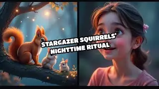 Stargazer Squirrels' Nighttime Ritual