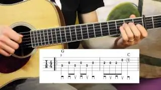 Salt Creek - Beginner Guitar Lesson!