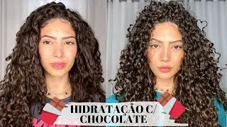 HIDRATAÇÃO COM CHOCOLATE, ME IMPRESSIONEI