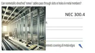 #137 Electrical Question of the Day NEC 300.4