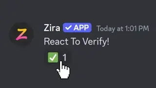 Создайте систему проверки Discord с помощью бота Zira