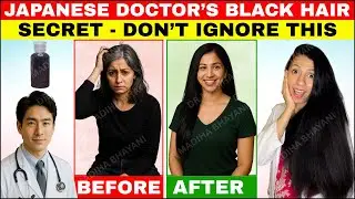 Reverse Grey Hair Naturally | Japanese Doctor&rsquo;s Secret Remedy Revealed! Dr Madiha Bhayani