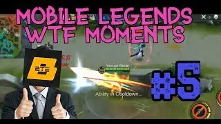 MOBILE LEGENDS WTF #5 - BATUTE JOINS THE BATTLE!!!