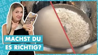 Reis richtig waschen - wie und warum? // REISHUNGER