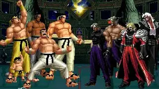 [KOF Mugen] Memorial | Goro Daimon vs Rugal [ 4vs4 ]