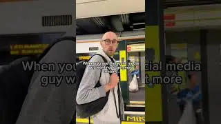When you see the social media guy wanting to get more content.. 🤣 #Shorts #Funny #Trains