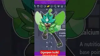 Ogerpon build 👹 #Pokemon #TheTealMask #Gaming #Ogerpon