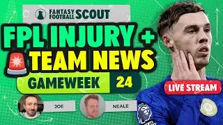PALMER, TIMBER, GUIMARAES + MORE | FPL GW24 INJURY + TEAM NEWS 🚨| FPL Tips 2025/26