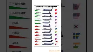 Ultimate Stealth Fighter Guide | J-20, F-35, Su-57 & More!