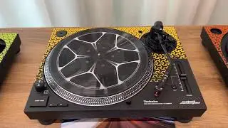Technics SL-12000M7B Lamborguini - Color Amarillo - Naranja - Verde
