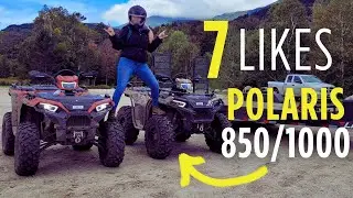 7 Things i LOVE about POLARIS Sportsman 850 & 1000 XP | Long Time Owner REVIEW