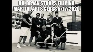 Dr. Bryan Stoops Filipino Martial Arts Class, June 17th, 2020