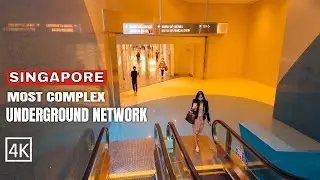 One of The Most Complex Underground Walkway in Singapore | Under Central Business District