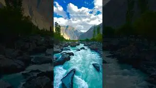This Place Feels Like Therapy 🏔️ | Mountain Calm #travel #travelshorts