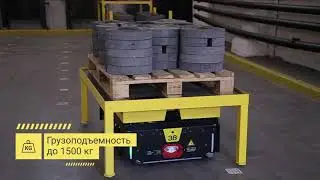 Роботы Ronavi H1500 под управлением RMS на инженерном полигоне