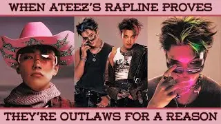 When Ateez's Rapline Proves They're Outlaws for a Reason