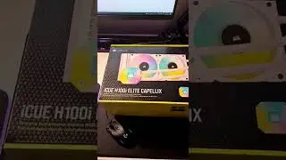 corsair H100i elite capellix