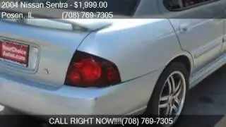 2004 Nissan Sentra SE-R Spec V 4dSedan for sale in Posen, IL