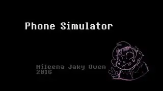 Phone Simulator (wip)