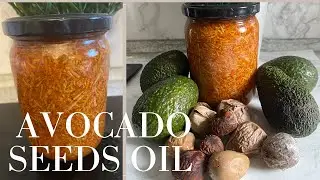 USE AVOCADO SEEDS TO GROW YOUR HAIR #avocadoseed #hairgrowth #naturalhair #diyhair #haircare