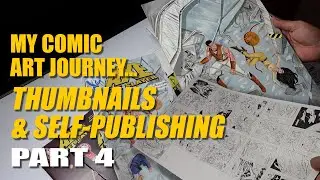 My Comic Art Journey: Comic Book Thumbnails and Early Self-Published Comics