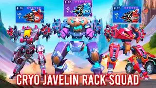 Cryo Javelin Rack Squad - Puma, Ares, Stalker - Mech Arena