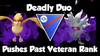 DESTRUCTIVE SHADOW DUO PUSH ME PAST VETERAN RANK Great League FT Shadow Pidgeot & Annihilape