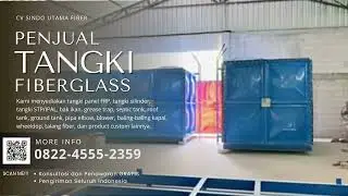 HP/WA 0822-4555-2359, READY! Tangki Panel Fiberglass FRP Berkualitas Tinggi Temanggung Jawa Tengah