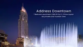 1 Bedroom apartment in Address Downtown, Dubai.