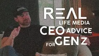 REAL LIFE Media CEO's Advice to Gen Z!