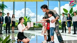 Billionaire Disguised as a Beggar Tests His Lost Wife with Two Kids, She Kneels and Proposes