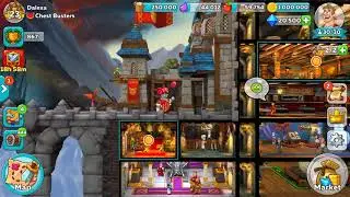 133 Spins and Chest Opening Hustle Castle April Fools Event