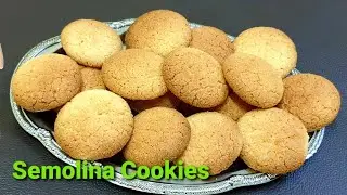 Easy Semolina Cookies recipe | Roat Recipe | Suji Cookies | CookwithRubeena