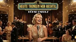 BÖHSE ONKELZ - Heute trinken wir richtig (SWING / BIG BAND COVER) | 1920s Speakeasy AI Version 🎺🥃