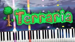 Terraria Soundtracks Medley - Synthesia Piano Cover Songs (Sheet Music + midi)