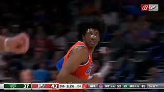 WHAT A NO-LOOK PASS FROM JOSH GIDDEY