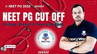 NEET PG cut off 2025, 2024 | Year, College Course & Category wise cut off rank for Govt. Deemed