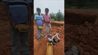 Soil Dumping From Excavator Into Truck #excavator #dumptruck #shorts