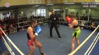 FIGHTCLUB DEN HAAG ON TOUR - Kimberley Schreuder vs Giselle Gelink