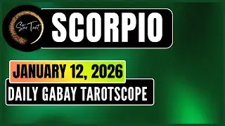 ANO'NG MENSAHE SA'YO NI UNIVERSE SCORPIO JANUARY 12, 2026  💫GABAY TAROTSCOPE