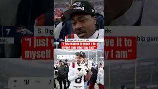Stefon Diggs emotional after advancing to Super Bowl (via CameronWolfe/X)